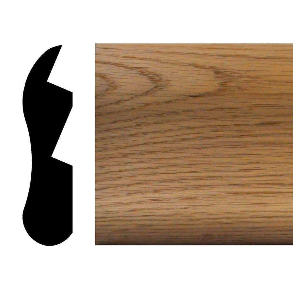 HOUSE OF FARA 1 in. x 1 in. x 8 ft. Wood Primed Outside Corner Moulding - Zenithce