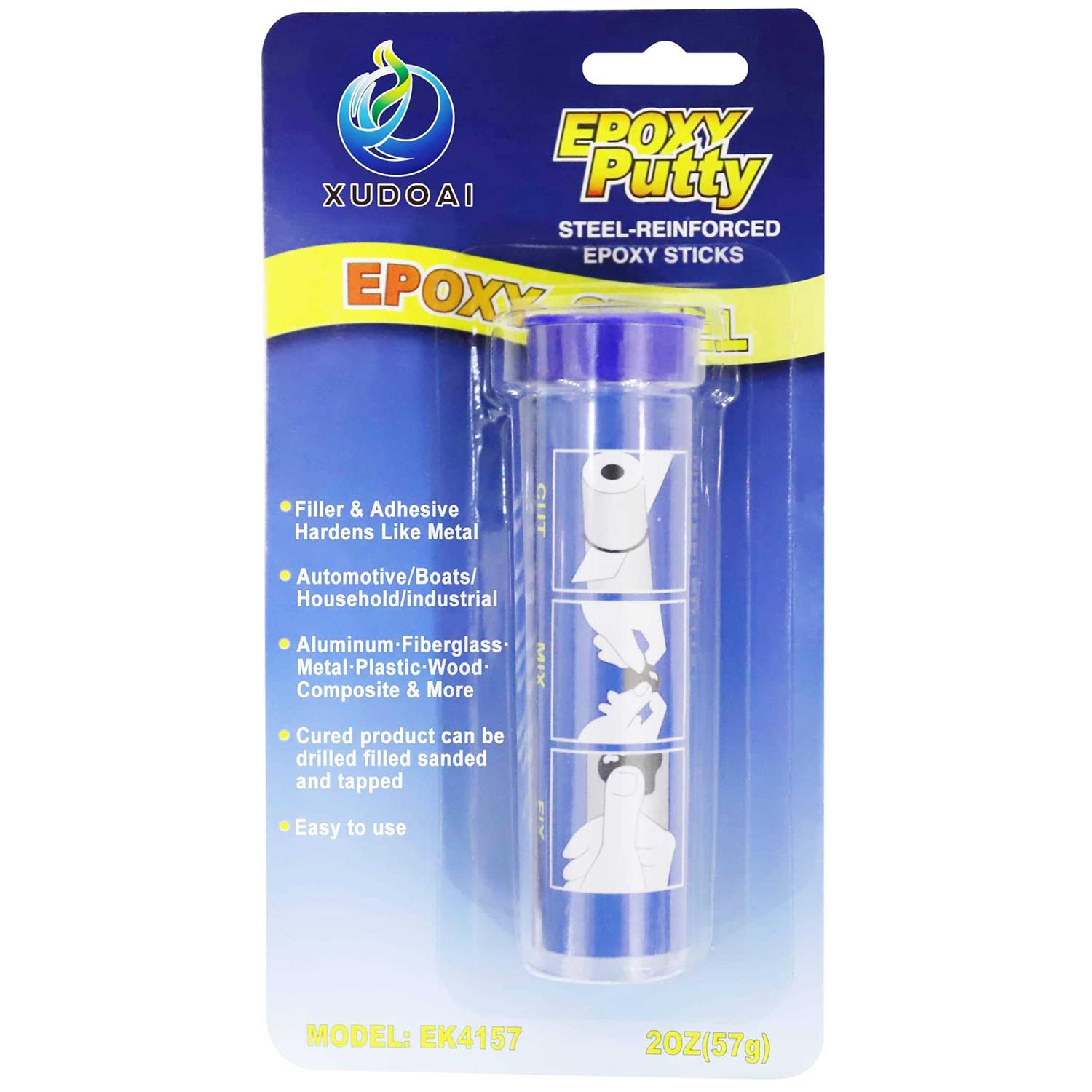 Epoxy Putty Stick, XUDOAI 100g Hard and Fast Repair Epoxy Glue Metal - Zenithce