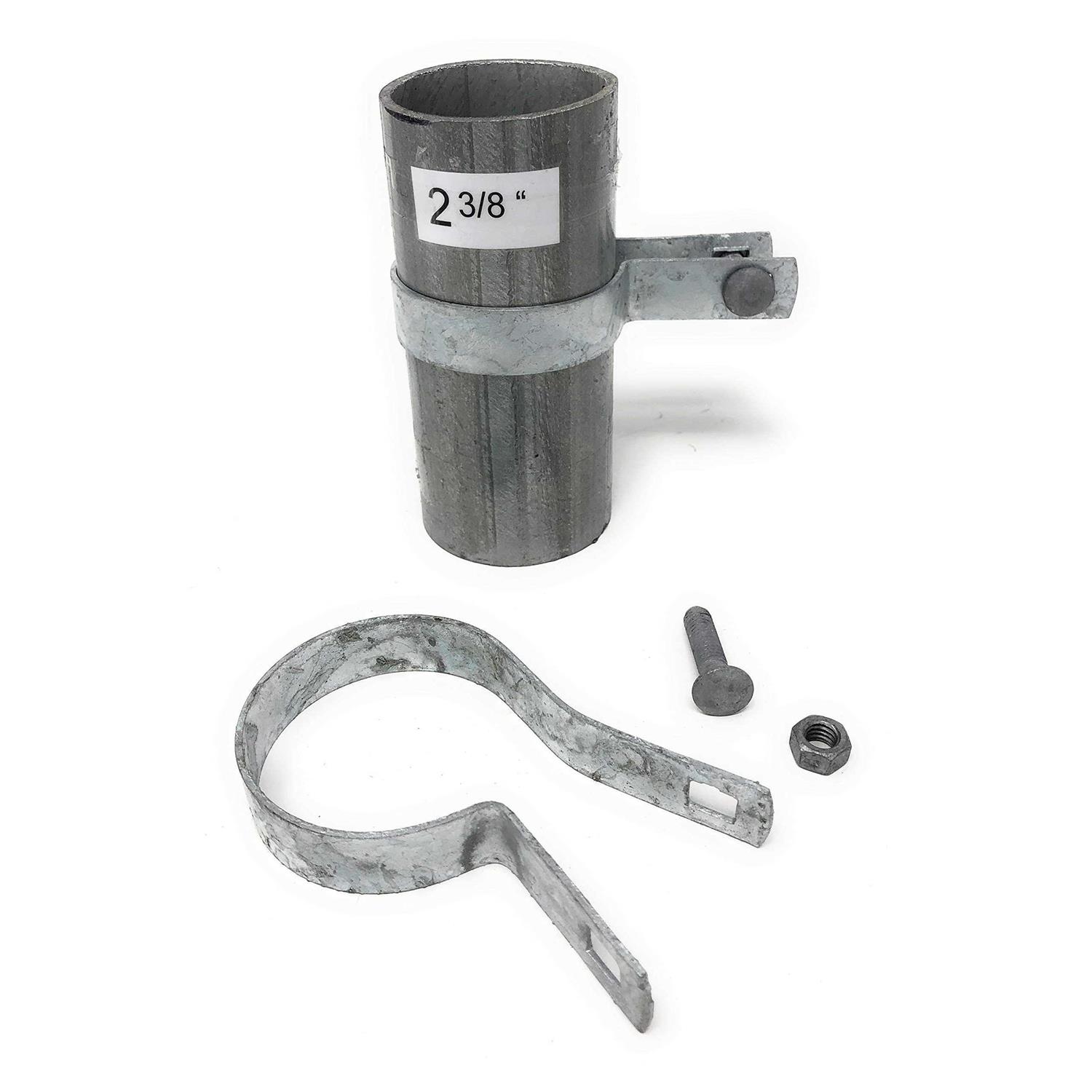 FENCESMART4U Tension Bands with Bolts & Nuts for Chain Link Fence - Zenithce
