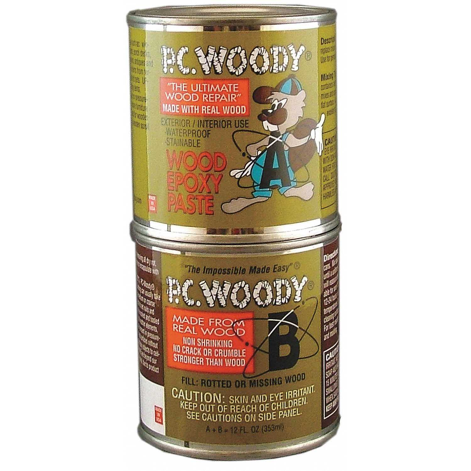 PC-Rot Terminator Amber Epoxy Wood Hardener 24 oz - Zenithce