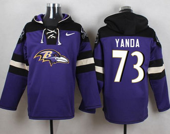 Baltimore Ravens Customized Purple Pullover Hoodie - Zenithce