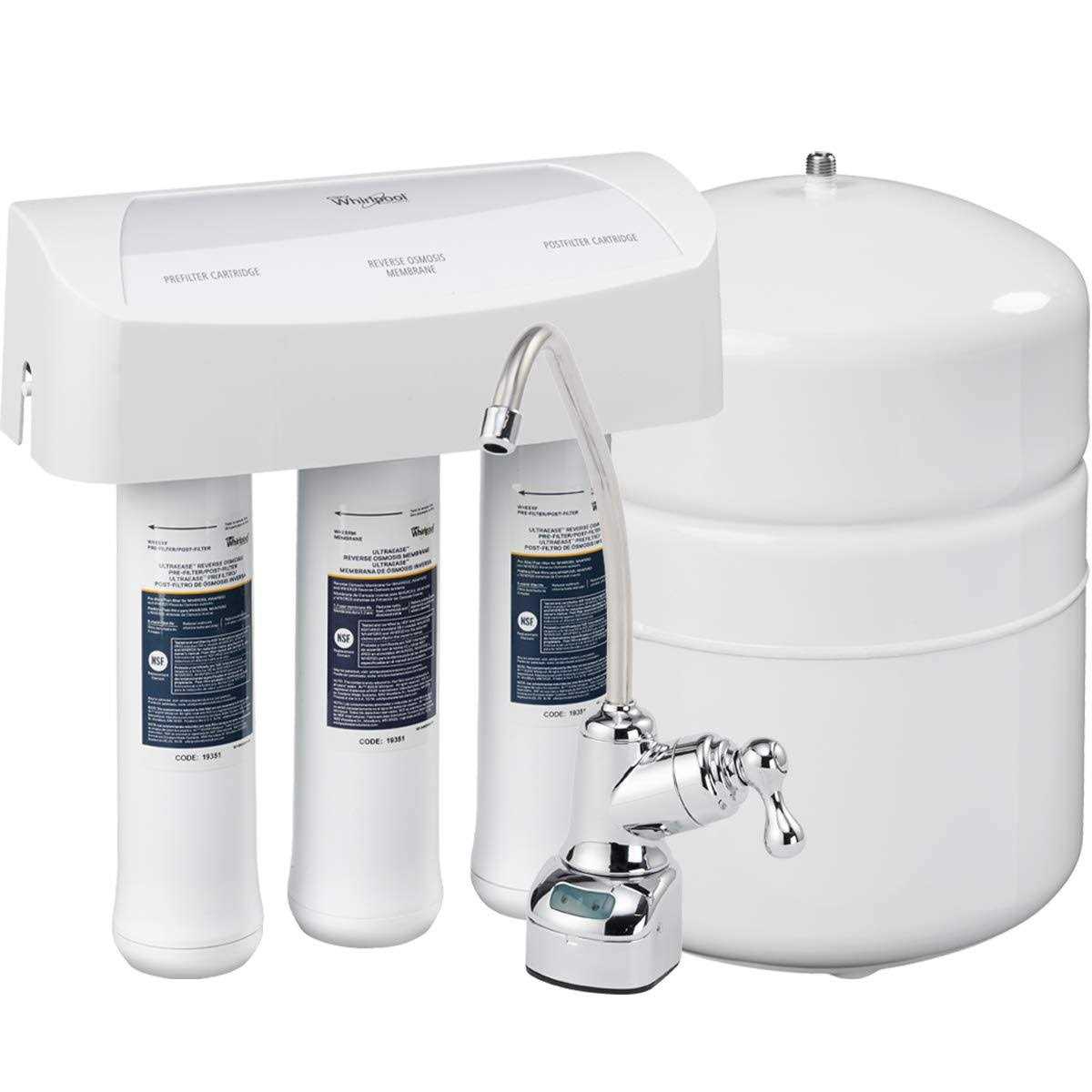 Whirlpool WHEEDF Dual-Stage Replacement Pre/Post Water Filters - Zenithce