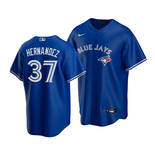Toronto Blue Jays #37 Teoscar Hernandez Royal Cool Base Stitched Jersey - Zenithce