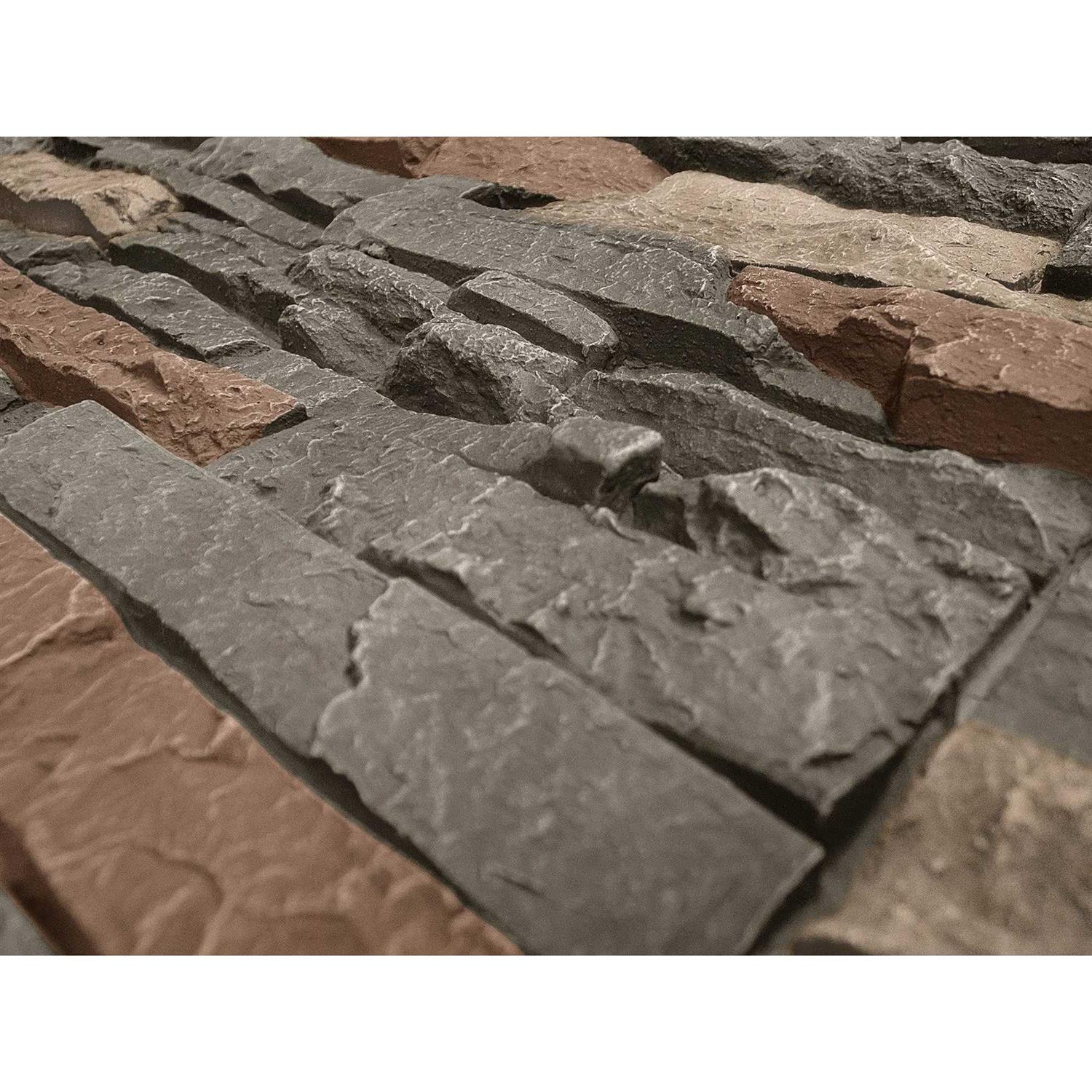 GenStone Faux Stacked Stone Sample - Zenithce