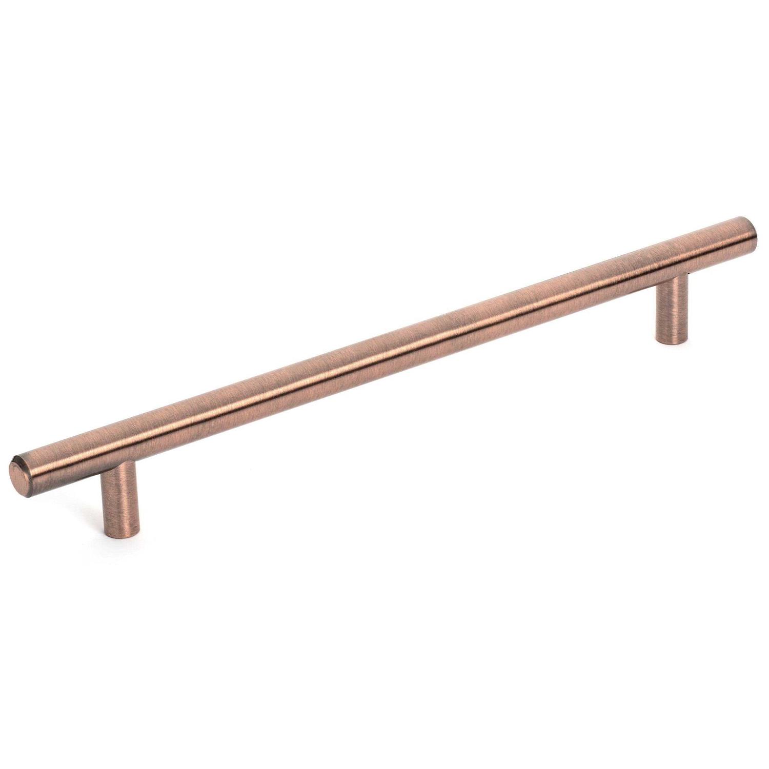 Diversa Antique Copper Euro Style Cabinet Bar Pull - Zenithce