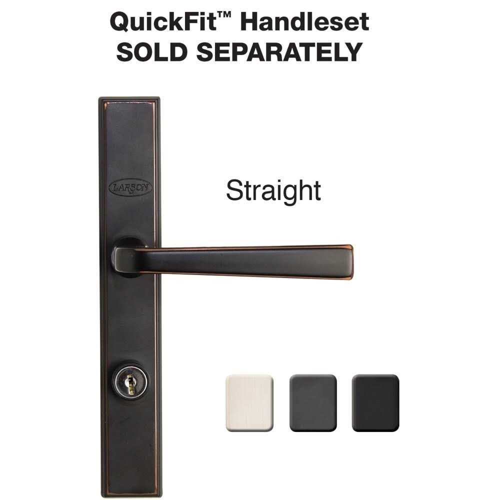 Larson QuickFit 20297857 Door Handleset - Zenithce