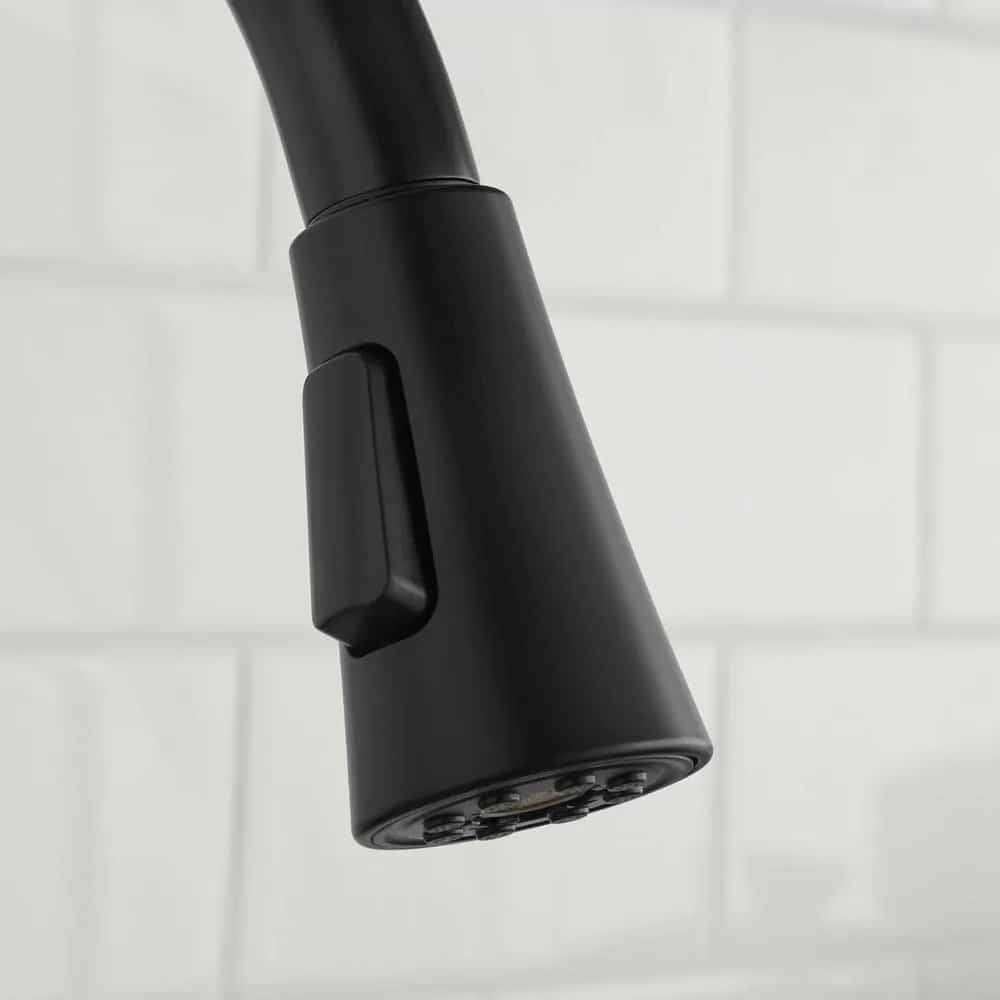 Glacier Bay McKenna Single-Handle Pull Down Sprayer Kitchen Faucet - Zenithce