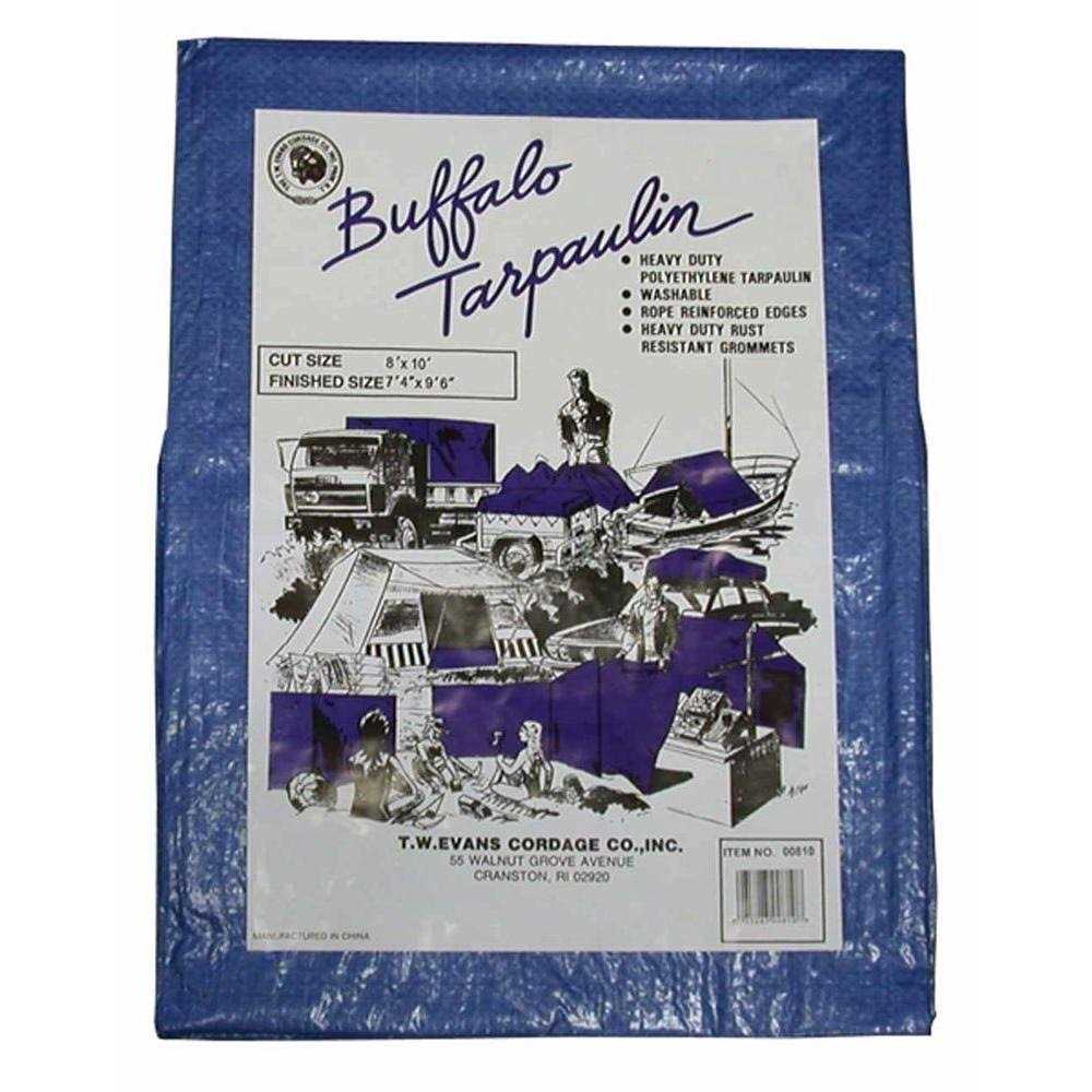 T.W. Evans Cordage Buffalo Poly Tarpaulin - Zenithce