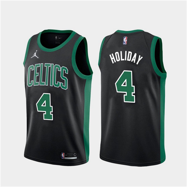 Boston Celtics #4 Jrue Holiday Black 2023 Association Edition Stitched Jersey - Zenithce