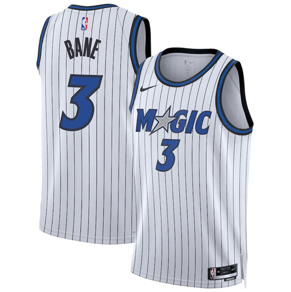 Orlando Magic #3 Desmond Bane White 2025 Association Edition Stitched Jersey - Zenithce