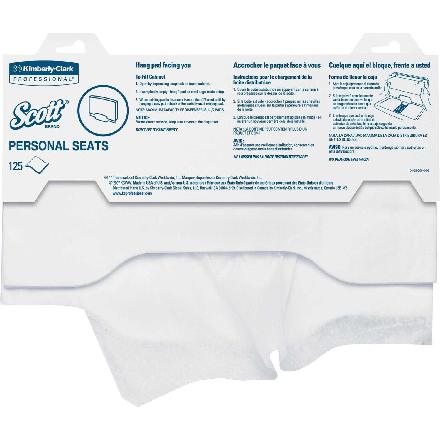 Scott Personal Seats Toilet Seat Covers - Zenithce