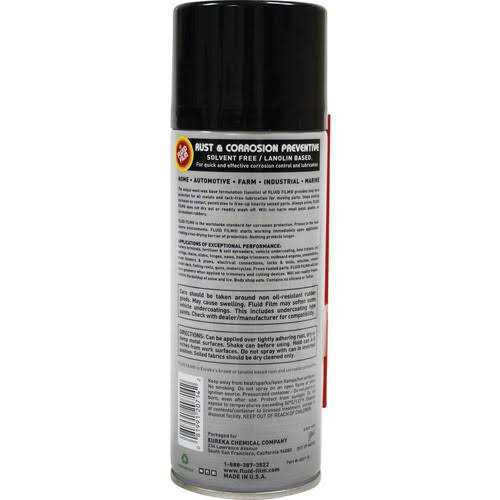 Fluid Film 1 Gallon Can Rust Inhibitor Rust Prevention Anti Corrosion Anti Rust Coating Undercoating Underbody Rust Proofing Corrosion Protection - Zenithce