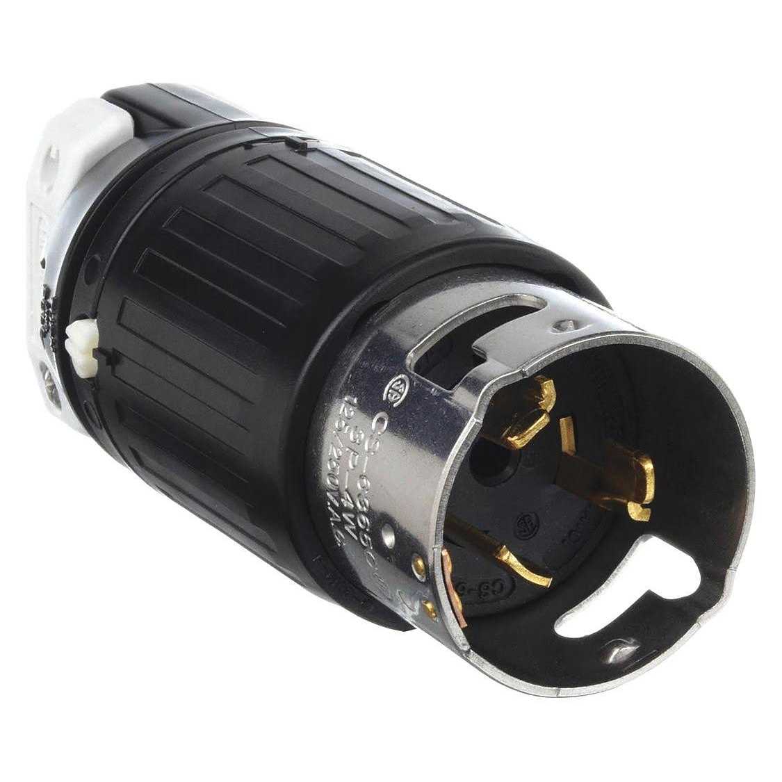 Hubbell IEC Pin and Sleeve Plug HBL420P9W - Zenithce
