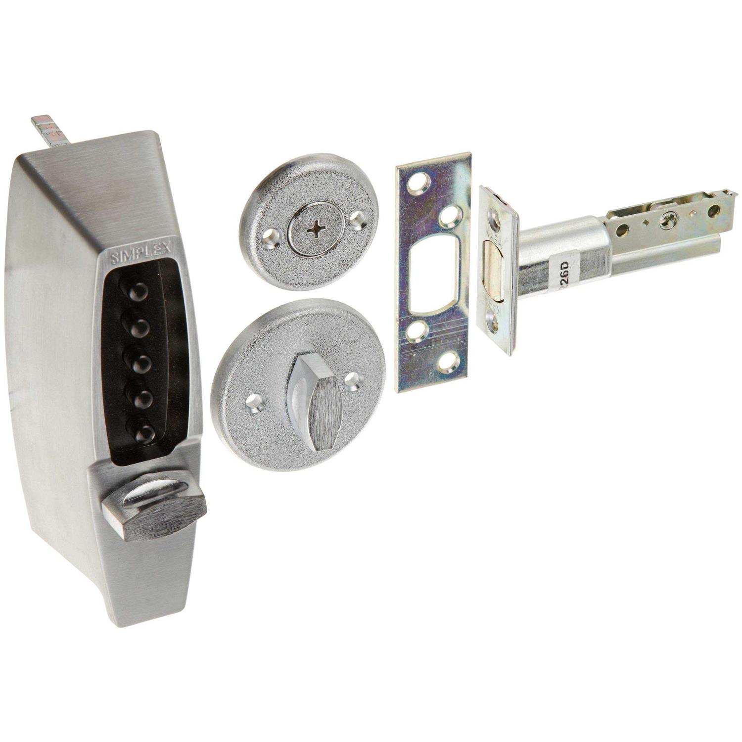 Kaba RH 1011 Lever Lock 26D, Satin - Zenithce