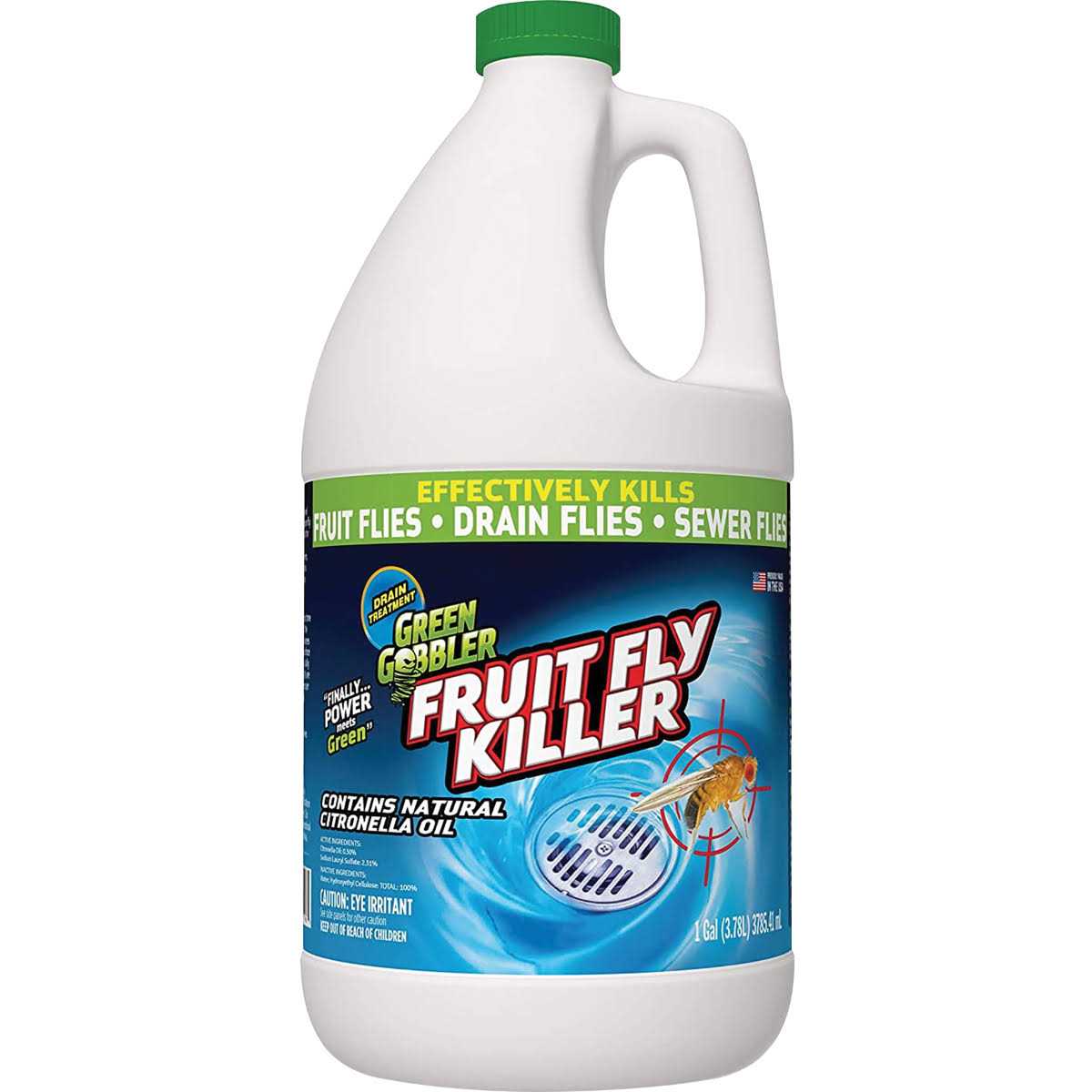 Green Gobbler Fruit Fly Drain Treatment - Zenithce