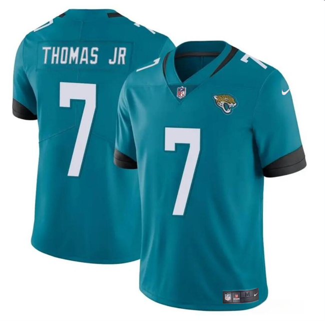 Jacksonville Jaguars #7 Brian Thomas Jr Teal 2024 Draft Vapor Untouchable Limited Stitched Jersey - Zenithce