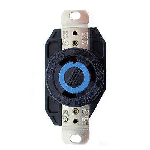 Leviton 2620 Locking Flush Receptacle - Zenithce