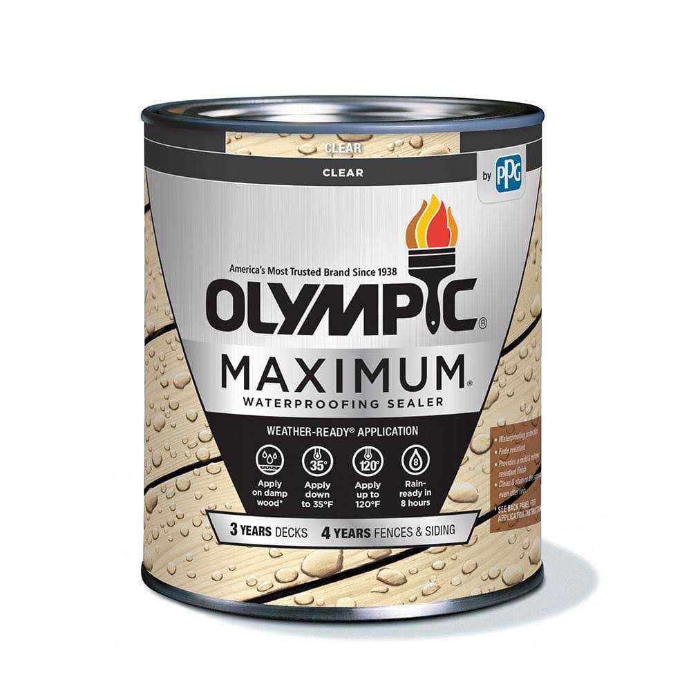 Olympic Maximum Waterproofing Sealant - Zenithce