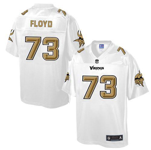 Vikings #73 Sharrif Floyd White Pro Line Fashion Game Nike Jersey - Zenithce