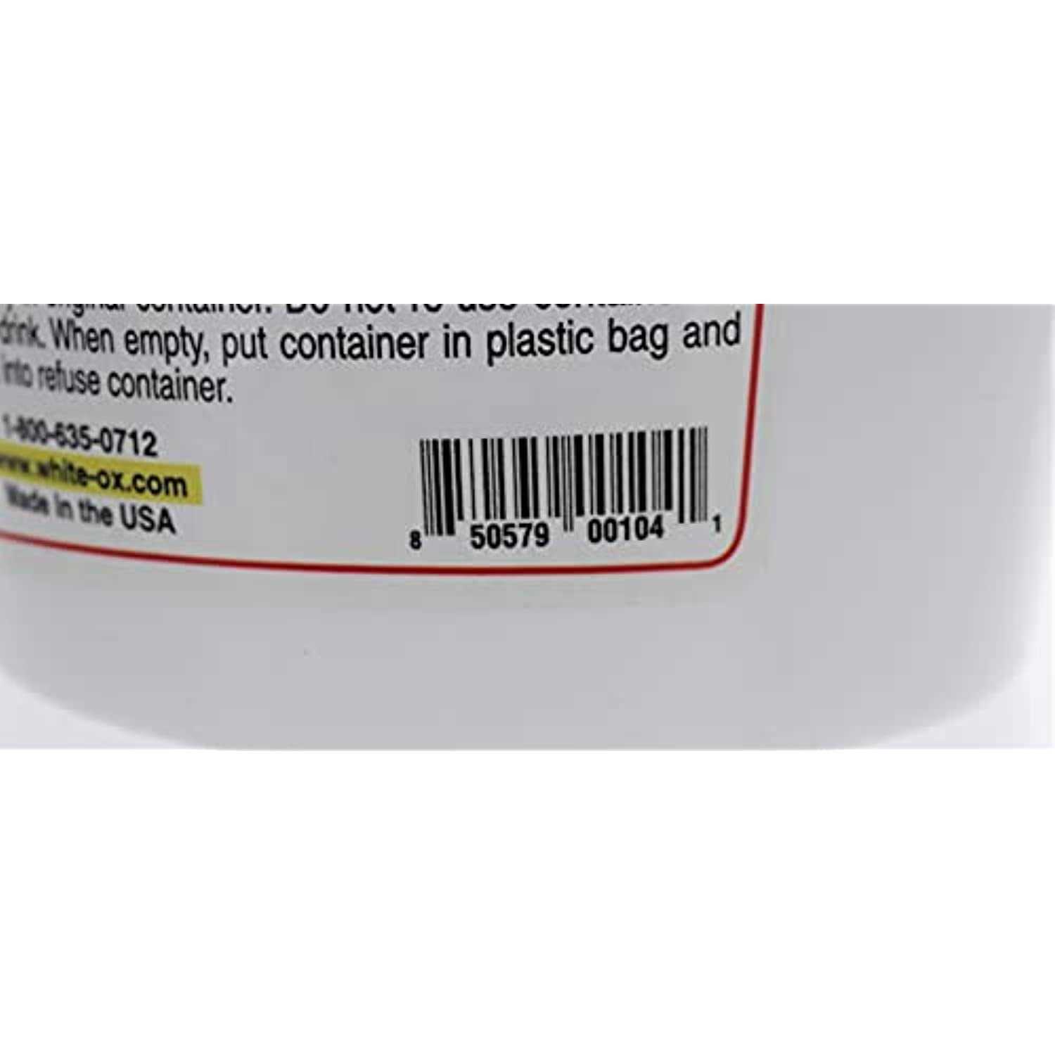 White Ox 16 oz Rust Remover 1483205 - Zenithce