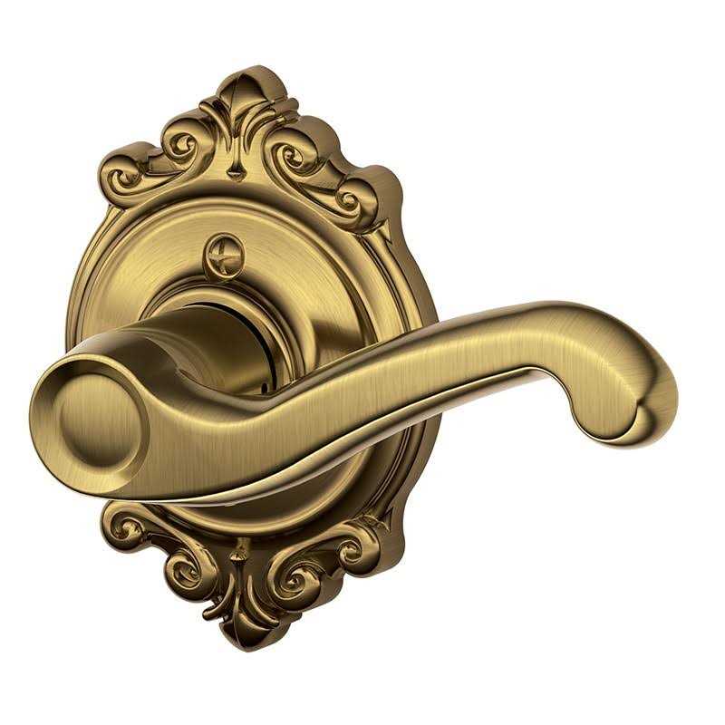 Schlage F170 FLA  Brookshire Flair Hand Dummy Lever - Zenithce