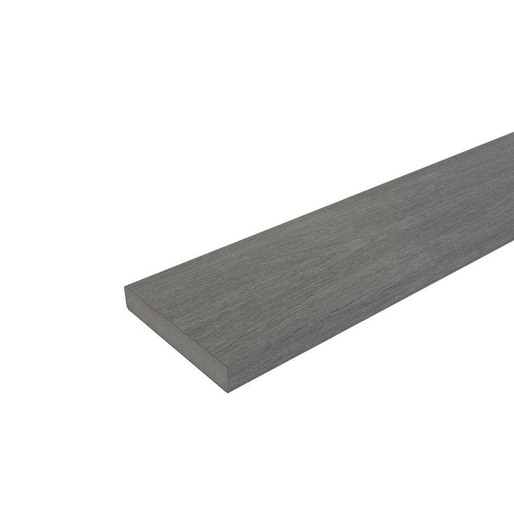 NewTechWood 1/2 in. x 3-1/2 in. x 5-3/4 ft Flat Top Composite Fence Picket - Zenithce