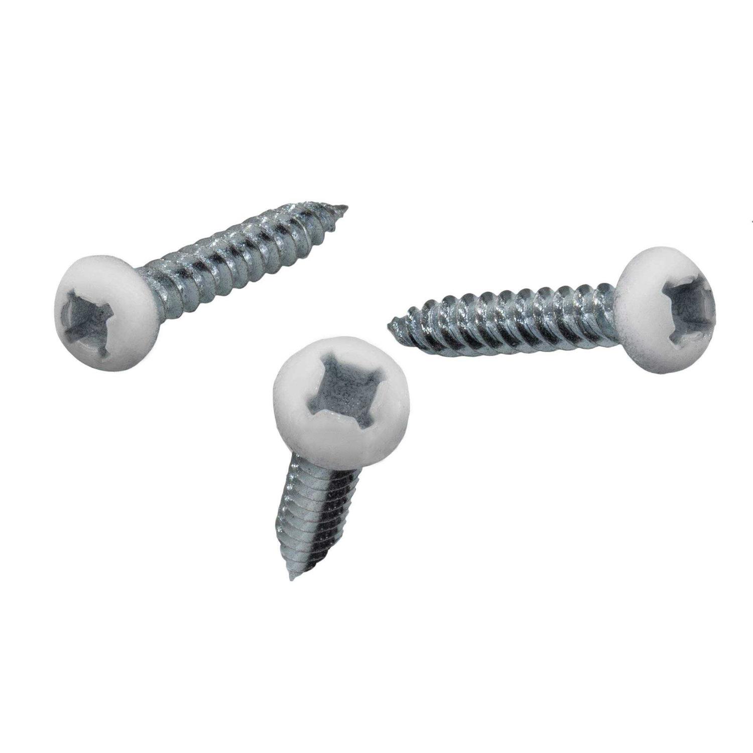 Recpro 8×1 Pan Head Metal Rv Screws Polar Black - Zenithce