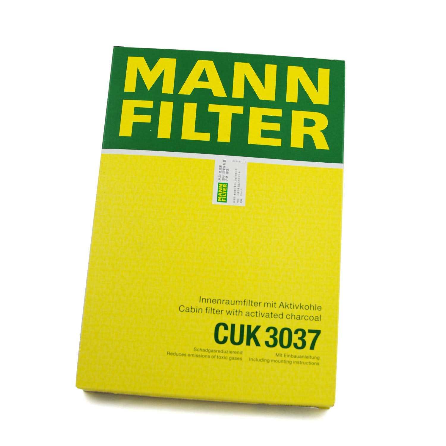 Mann-Filter Cabin Air Filter - Zenithce