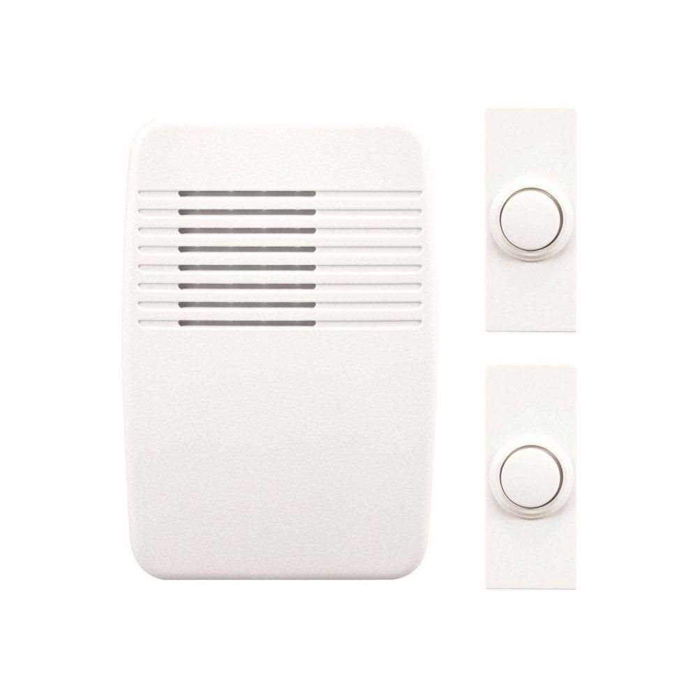 Heath Zenith SL-925-02 Wired Door Chime Push Button - Zenithce