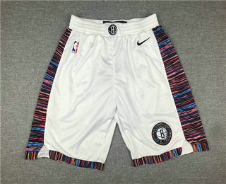 Brooklyn Nets NEW White 2020 City Edition Swingman Shorts - Zenithce