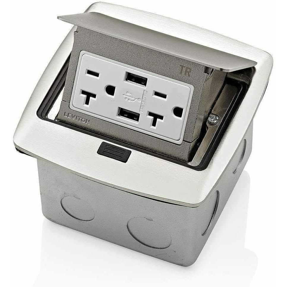 Leviton P38 W 4 Gang 3 Toggle 1 Duplex Device Combination Wallplate P38-W - Zenithce