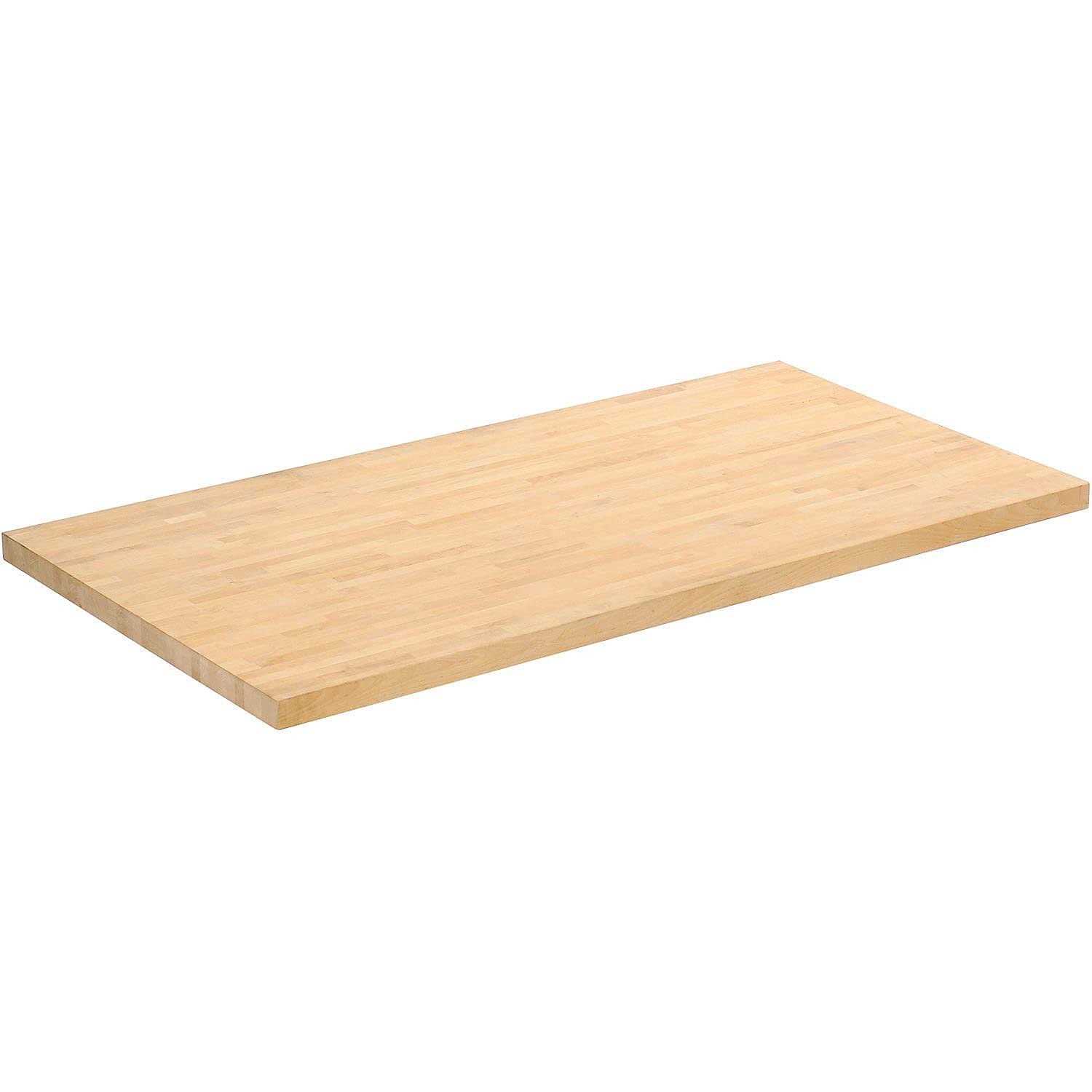 Global Industrial Birch Butcher Block Square Edge Workbench Top - Zenithce
