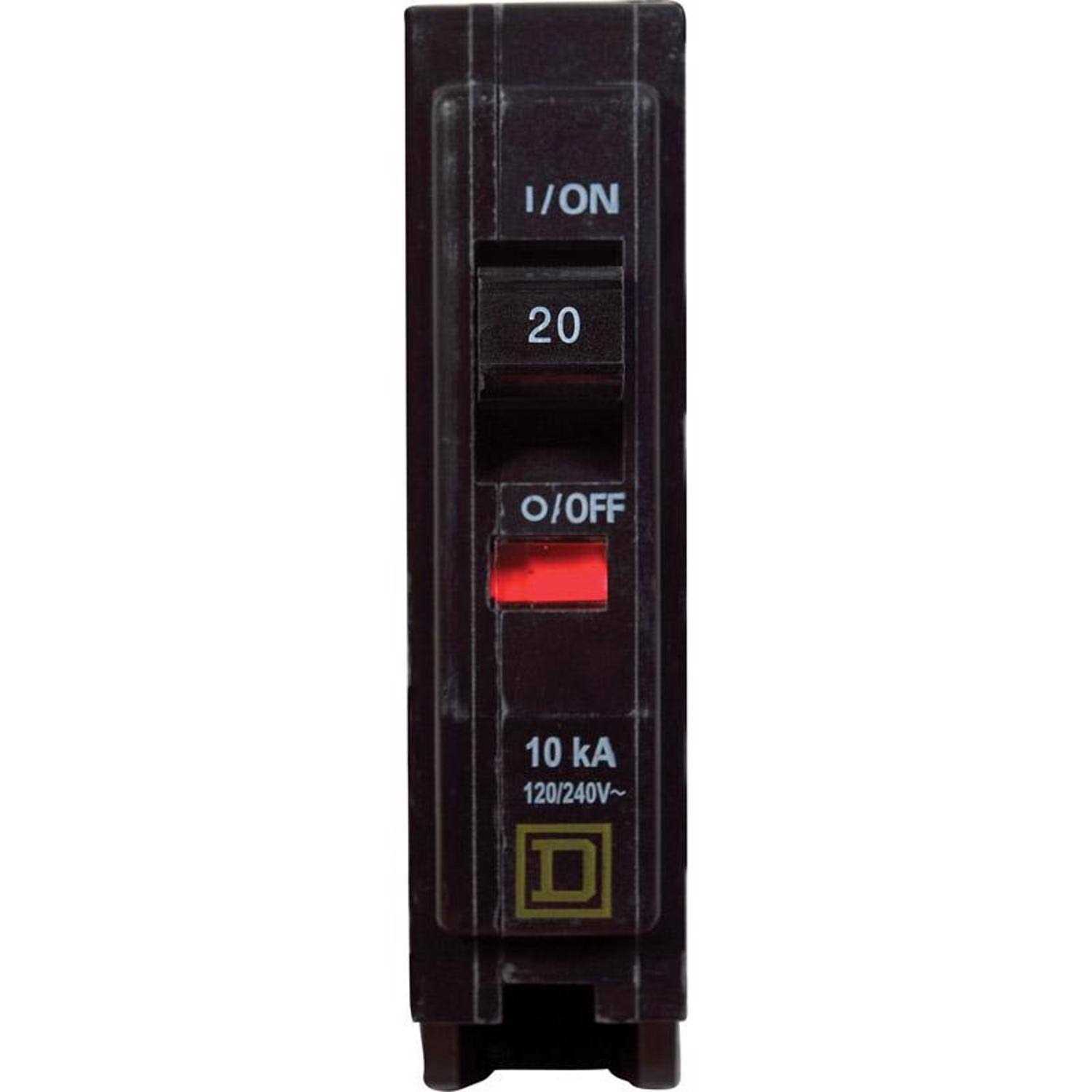 Square D QO 2-Pole GFCI Breaker 20 - Zenithce