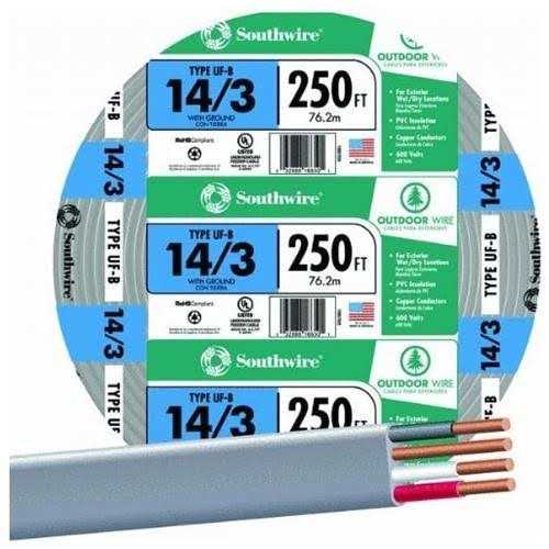 Southwire 250-ft 12/2 Landscape Lighting Cable 55213444 - Zenithce