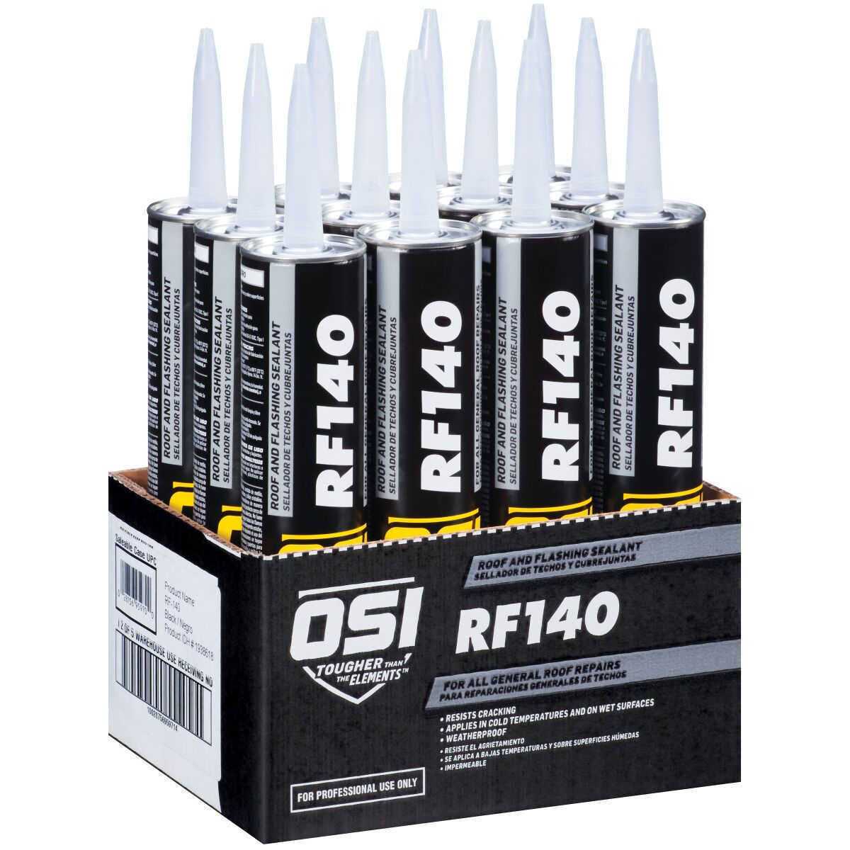 OSI Rf140 10 oz. Roof & Flashing Sealant - Zenithce