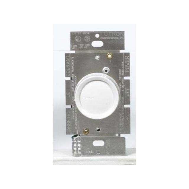 Lutron Dalia LED+ Single-Pole/3-Way LED Illuminated Rotary Light Dimmer Switch RCL-153PNLH-BL - Zenithce