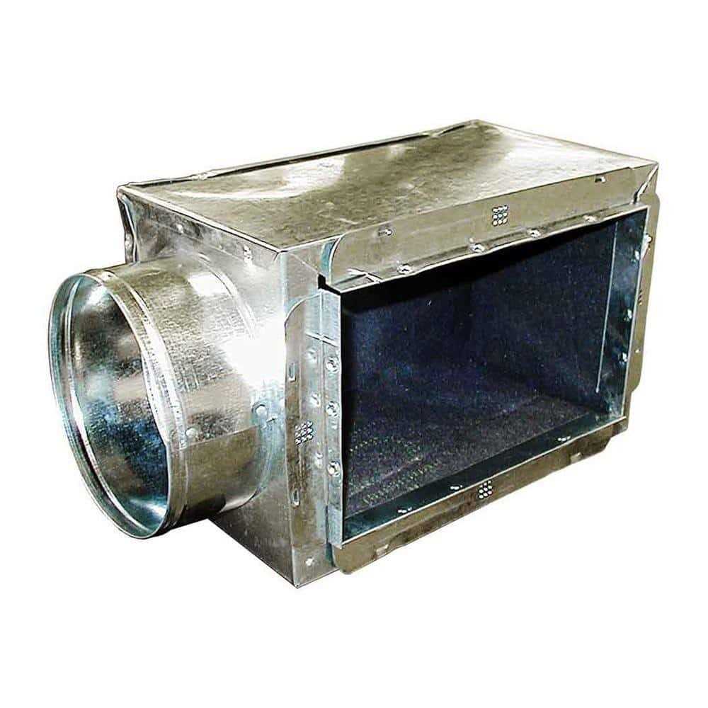 Master Flow 6 in Tall Insulated Register Box End Outlet - Zenithce