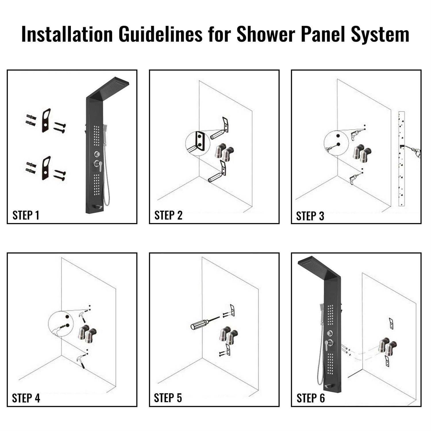 VEVOR Shower Curb Kit Watertight Shower Curb Overlay with 4 inch Central Bonding Flange - Zenithce