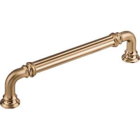 Top Knobs Chareau TK322BSN Reeded Pull - Zenithce