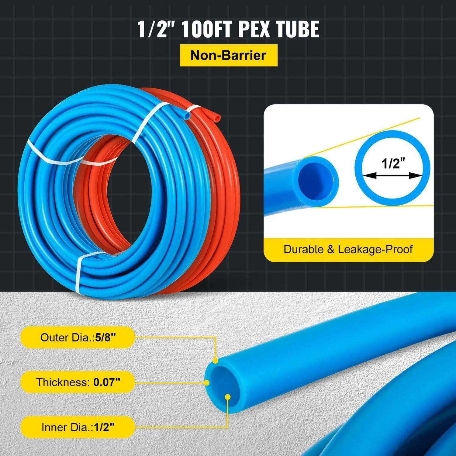 Happybuy PEX Heat Transfer Plates Radiant Heat Transfer Plates 4Ft PEX Aluminum Heat Transfer Plates 1/2Inch Heat Transfer Plates for PEX - Zenithce