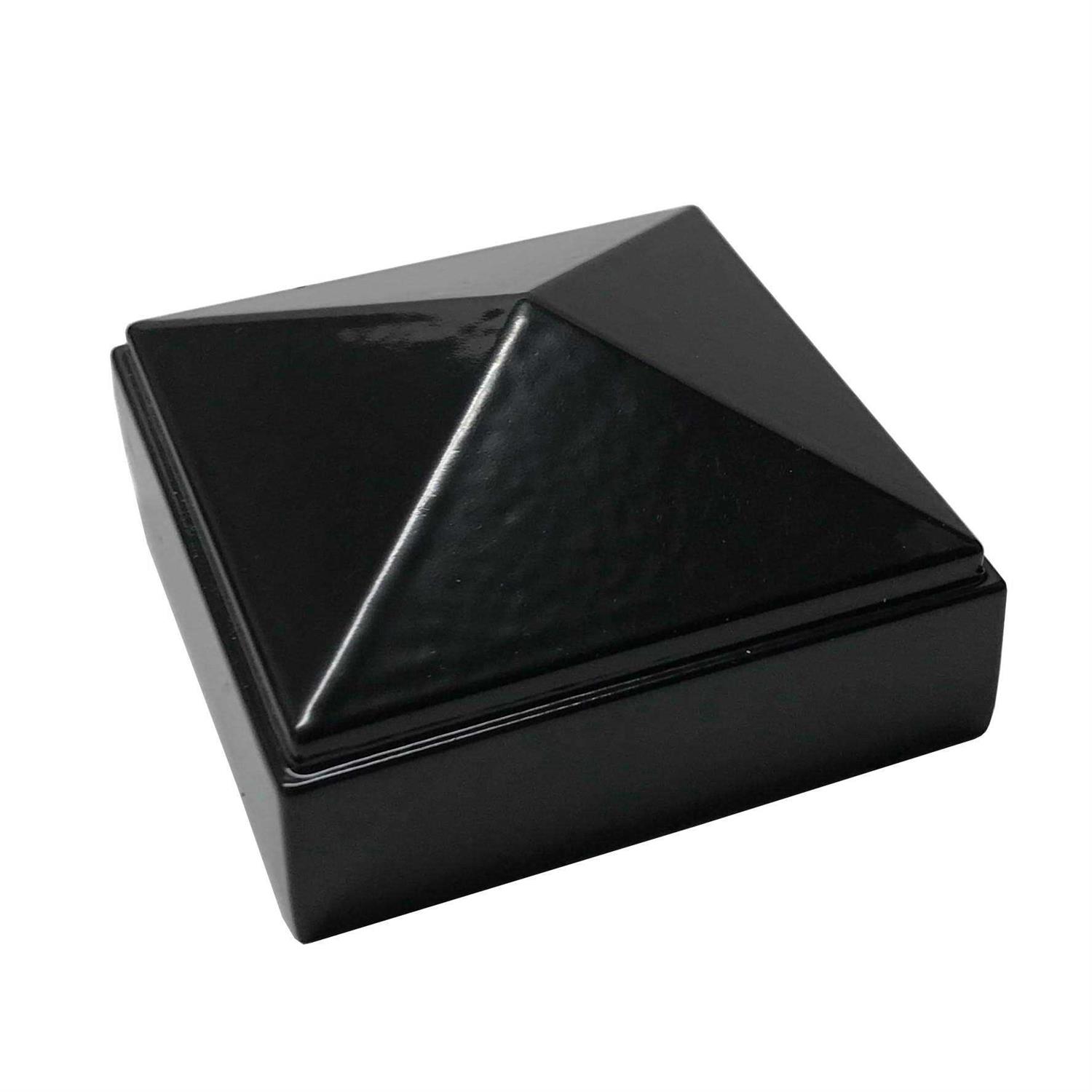Decorex Hardware Aluminium Pyramid Post Cap for Metal Posts - Zenithce