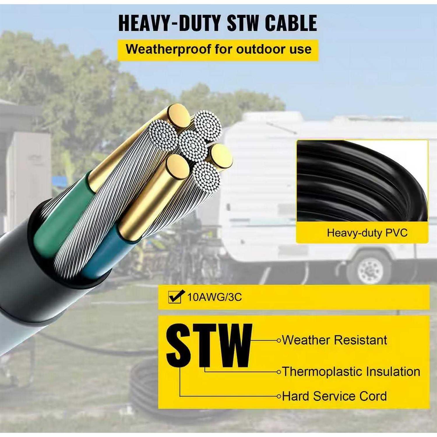 VEVOR Welder Extension Cord - Zenithce