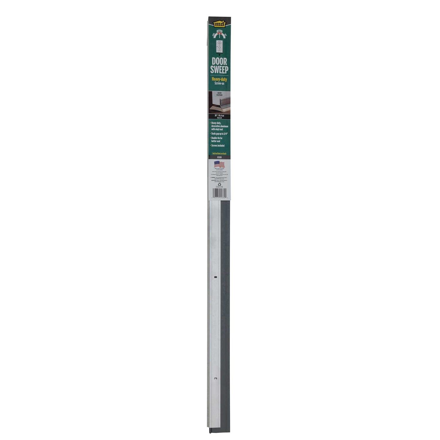 M-D Products 08664 36 Aluminum Adjustable Low Boy Threshold - Zenithce