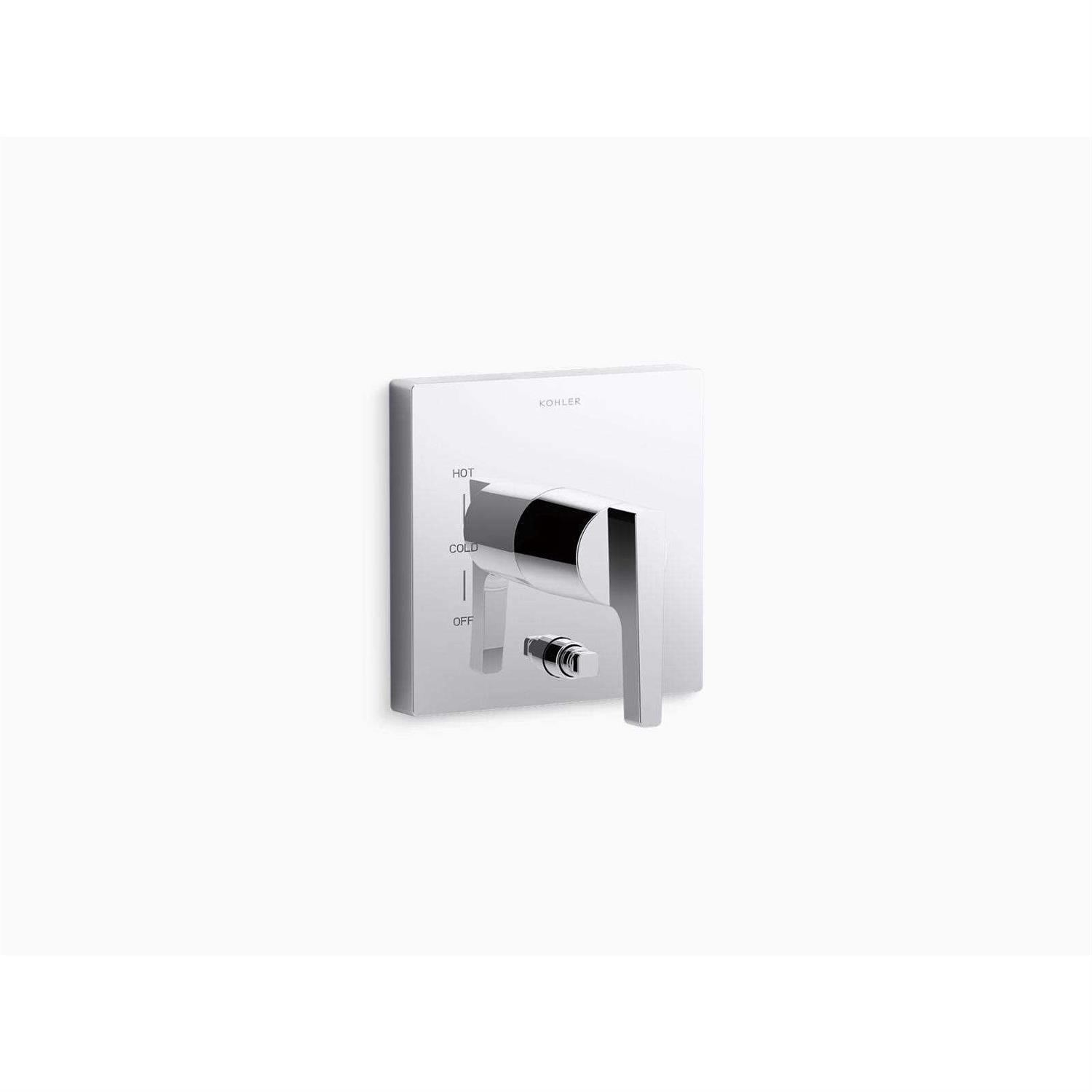 Kohler Honesty Rite-Temp Valve Trim with push-button Diverter - Zenithce