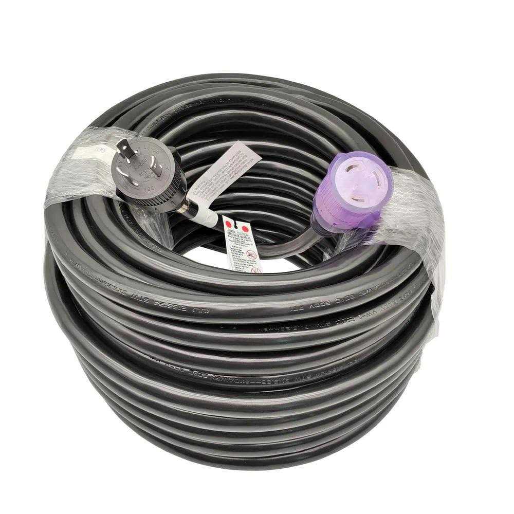 parkworld 10/3 30 Amp NEMA L6-30 Extension Cord NEMA L6-30P to L6-30R - Zenithce