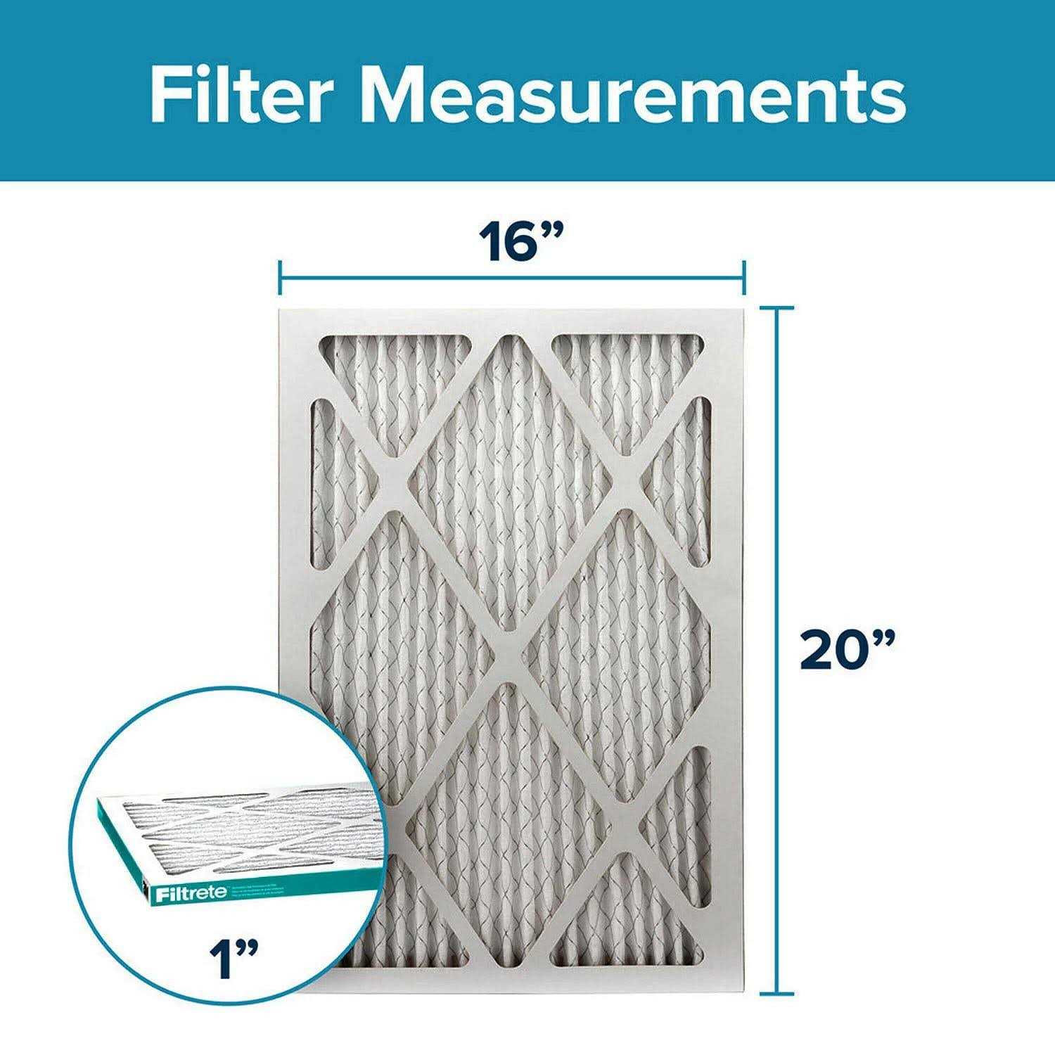 Filtrete Dual-Action Micro Allergen Plus 2x Dust Defense Filter - Zenithce