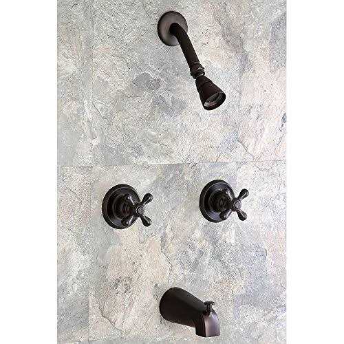 Kingston Brass KB235LL Tub and Shower Faucet - Zenithce