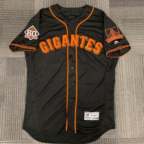 San Francisco Giants Customized Black Flex Base Stitched Jersey - Zenithce
