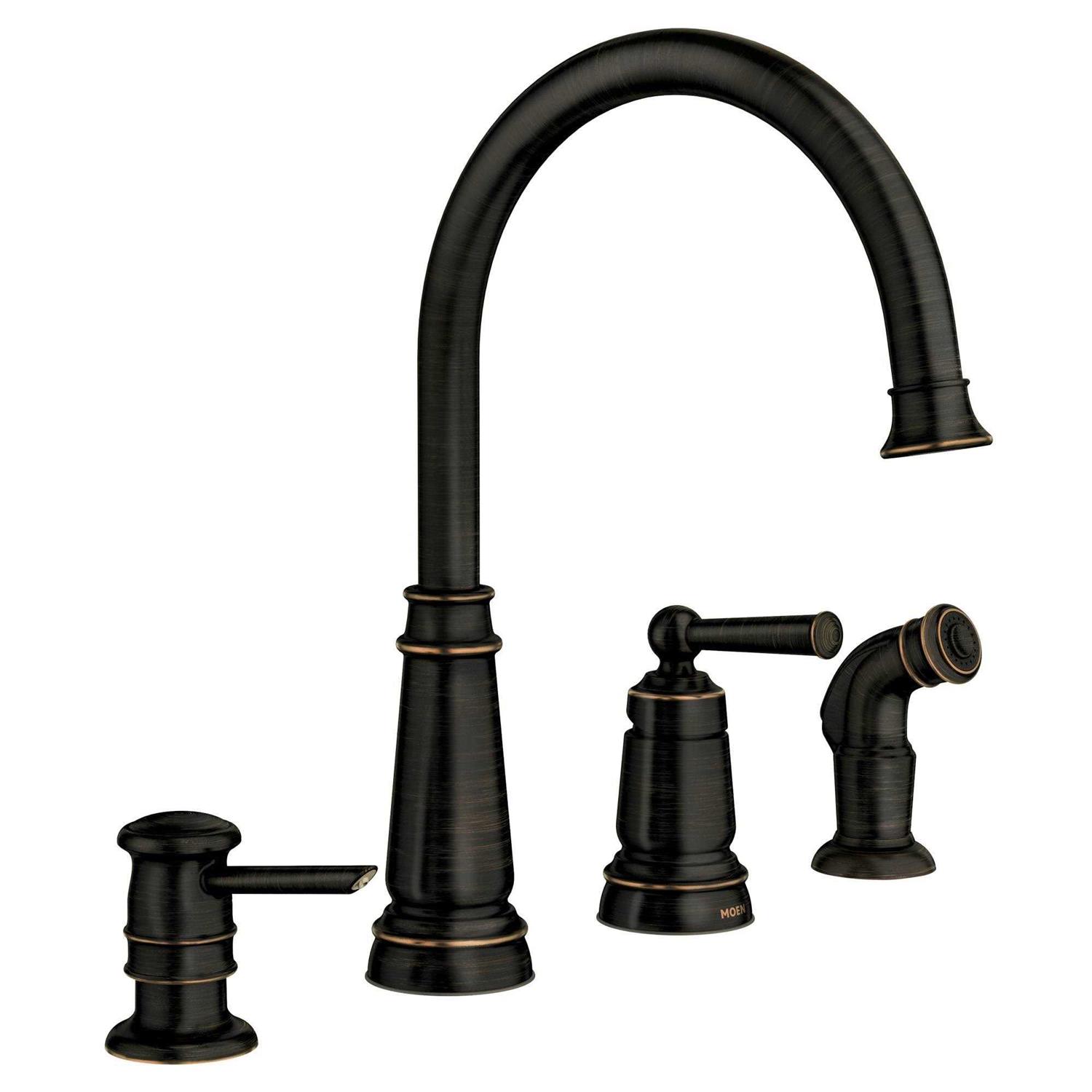 Moen 84760BL Genta Single Hole Single-Handle Bathroom Faucet in Matte Black - Zenithce