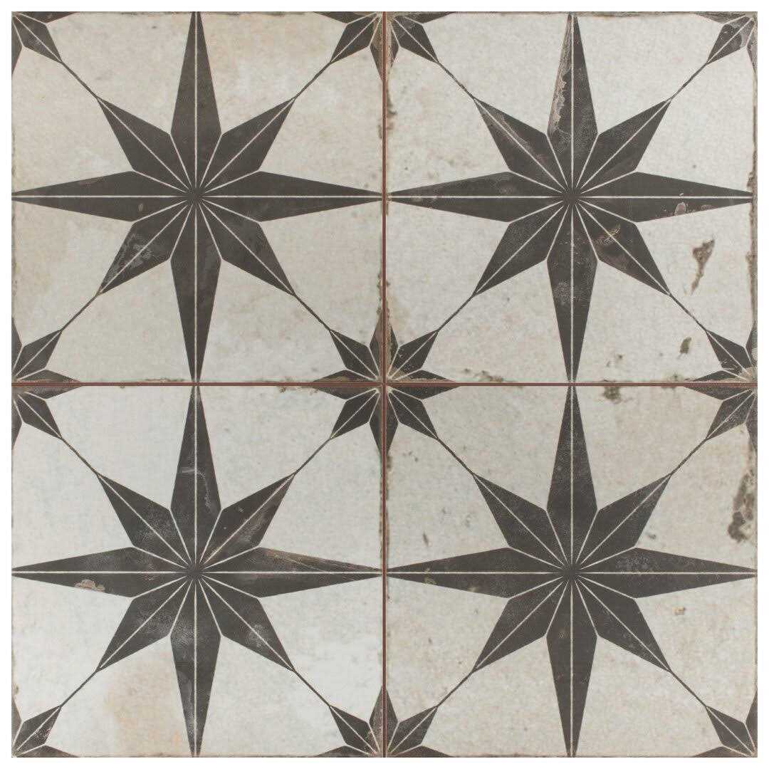 Merola Tile Industrial Hex Green 8-1/2 x 9-7/8 Porcelain Floor and Wall Tile - Zenithce